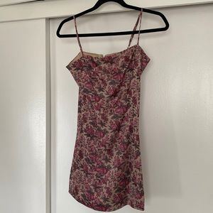 floral vintage looking dress (size 0)